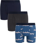 LUCKY BRAND BOXER X3 - 253 KNOT BLUE - SMALL - MEN BRIEF UNDERWEAR PACK P487
