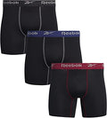 REEBOK MEN'S PACK 3 - 213 P22 COOL BURG STRIP - MEDIUM UNDERWEAR X3 BOXER BRIEFS