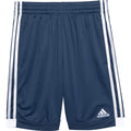 ADIDAS BOYS SHORTS - 243 WINNER BLUE SZ MEDIUM 10 12 - SOCCER BASKETBALL