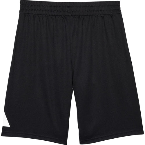 ADIDAS BOYS SHORTS - 253 SOLID BLACK SIDE - MEDIUM 10 12 - BASKETBALL PANTS