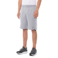 REEBOK SHORTS MENS - SZ XLARGE - GREY FIREBALL - SLIM 9" GYM SOCCER TRAINING