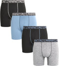 REEBOK MEN'S PACK 4 - 233 TANGLE WEB - LARGE - UNDERWEAR X4 BOXER BRIEF P82