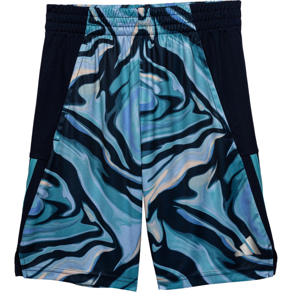 ADIDAS BOYS SHORTS - 233 HYPER REAL SZ SMALL 8 - SHORTS PANT BASKETBALL