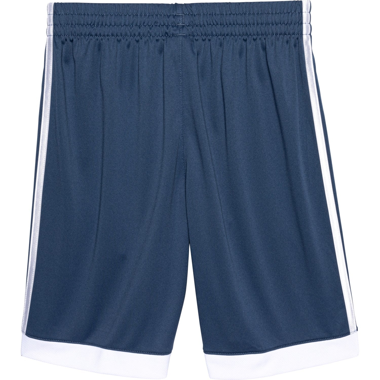 ADIDAS BOYS SHORTS - 243 WINNER BLUE SZ MEDIUM 10 12 - SOCCER BASKETBALL