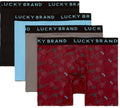 LUCKY BRAND BOXER X4 - 263 RED ROSE - XLARGE - MEN BRIEF UNDERWEAR PACK P580