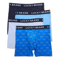LUCKY BRAND BOXER X4 - 263 BLUE 1990 - MEDIUM - MEN BRIEF UNDERWEAR PACK P805