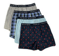TOMMY HILFIGER MEN X4 - JUPITER MEDIUM - 4 PACK SLIM FIT WOVEN BOXER UNDER