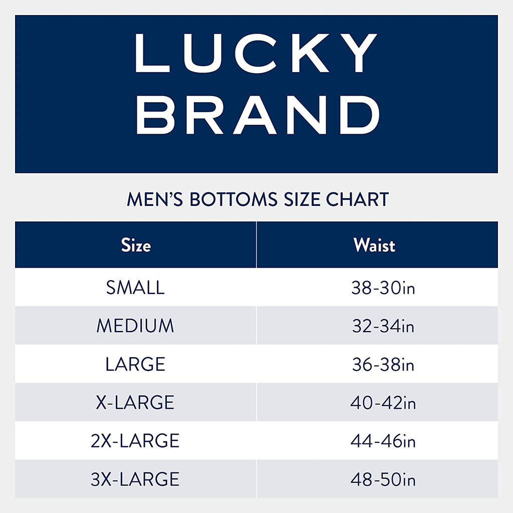 LUCKY BRAND BOXER X3 - 233 MULTI BLUE - LARGE - MEN BRIEF UNDERWEAR PACK P316