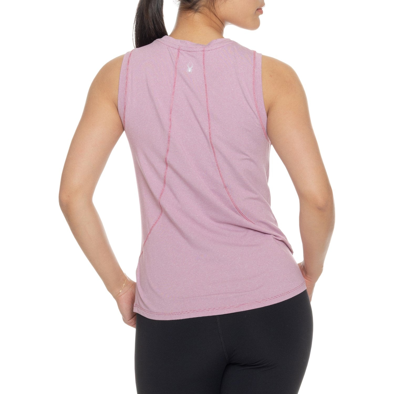 SPYDER SHIRT WOMEN'S - 263 PINK SZ LARGE - TANK PRO TOP TENNIS GOLF GYM RUN