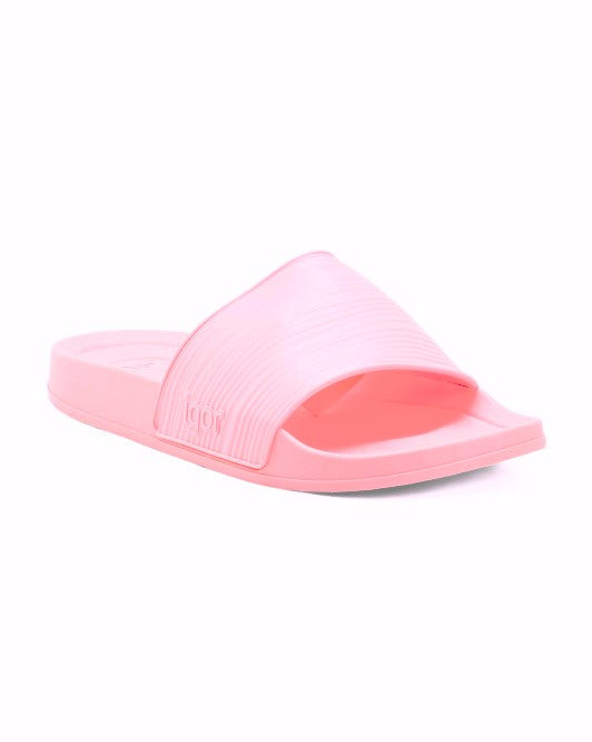 IGOR COLLECTION WOMEN'S FLIP FLOPS - PINK SZ 7.5 8 FLAT SANDAL - SPAIN 38 SLIDE