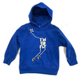 NIKE HOODIE BOYS - IM SO FLY BLUE SZ 4 - FLEECE SWEATSHIRT