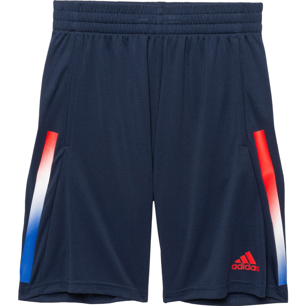 ADIDAS BOYS SHORTS - 3STRIE GARDIENT SZ XLARGE 18 20 - SHORTS PANT BASKETBALL