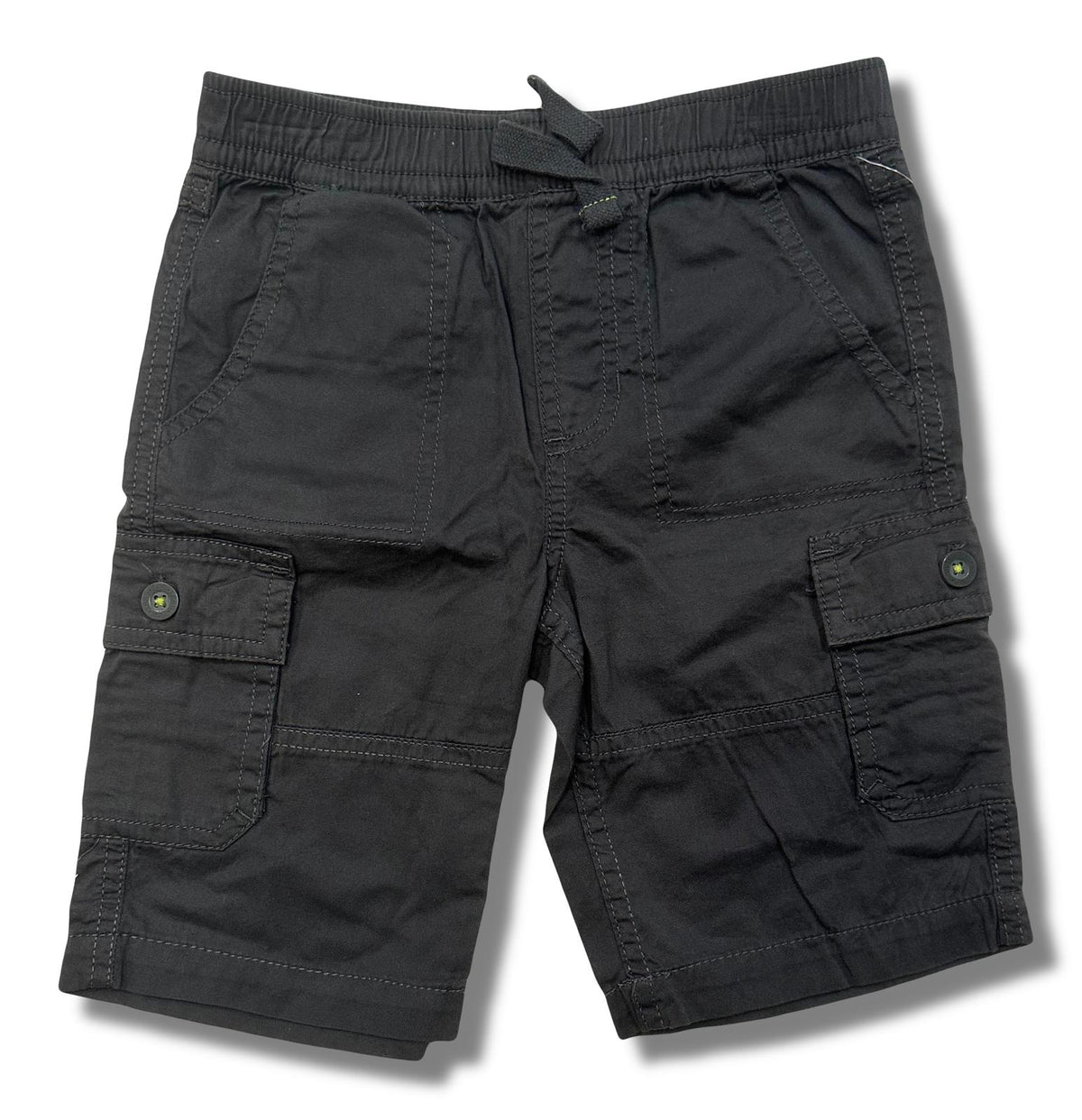 LEE BOYS SHORTS - DARK GREY SZ 7 - CARGO BERMUDA