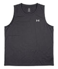 UNDER ARMOUR SHIRT WOMEN'S - 263 BLACK SZ LARGE - TANK TOP GYM SPORTS