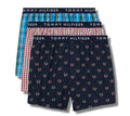 TOMMY HILFIGER MEN X3 - 243 JULES LARGE - 3 PACK WOVEN BOXER UNDERWEAR