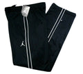 JORDAN LONG PANTS BOYS - BLACK WHITE SZ 4 - ATHLETIC SWEATPANTS FLEECE TRACK