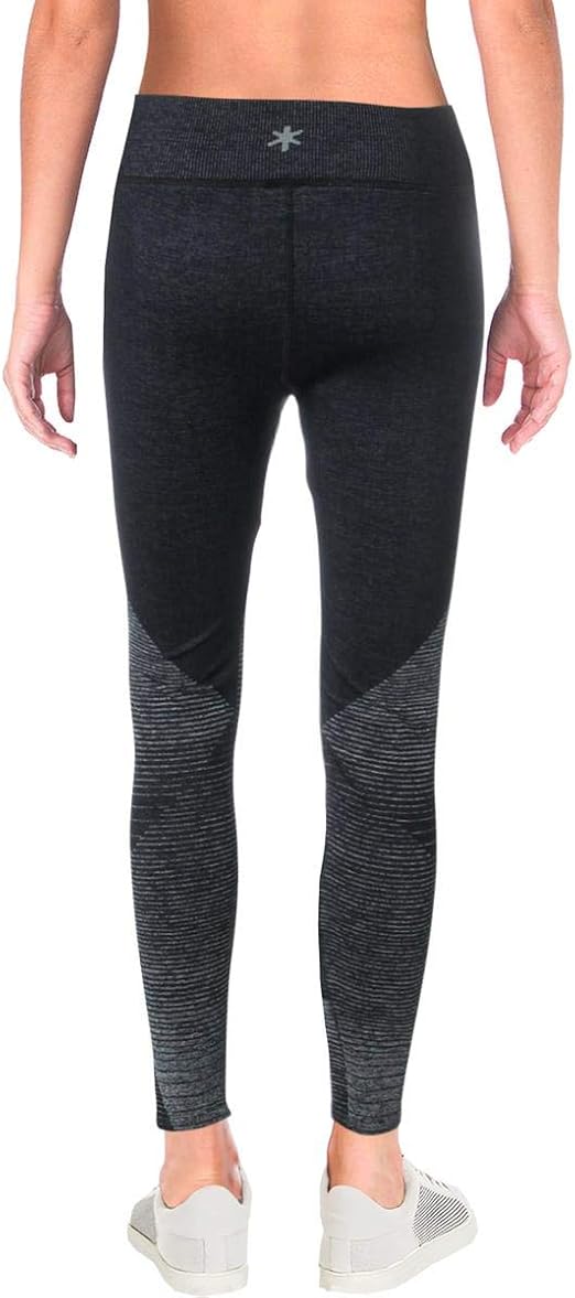 SPLENDID WOMEN LEGGINGS - SZ LARGE 10 12 - STUDIO GEO SEAMLESS PEACOAT BLUE