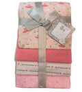 RECEIVING X4 - CRIBMATES GIRLS - BALLERINA BUNNY - BLANKETS COTTON 4 PACK BABY