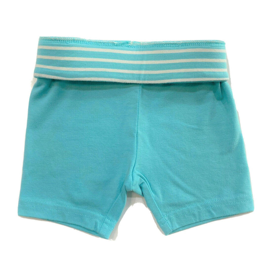 GAP GIRLS SHORTS - SZ 12 18 MONTHS AQUA - STRETCH SHORTS PANTS