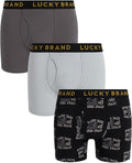 LUCKY BRAND BOXER X3 - 243 HAPPY DAYS - MEDIUM - MEN BRIEF UNDERWEAR PACK P482