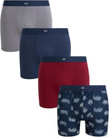 LUCKY BRAND BOXER X4 - 253 BLUE BUFFALO - XLARGE - MEN BRIEF UNDERWEAR PACK P580