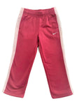 NIKE GIRLS SWEATPANTS - HYPER FUCHSIA SZ 4 - LONG PANTS ATHLETIC FLEECE TRACK